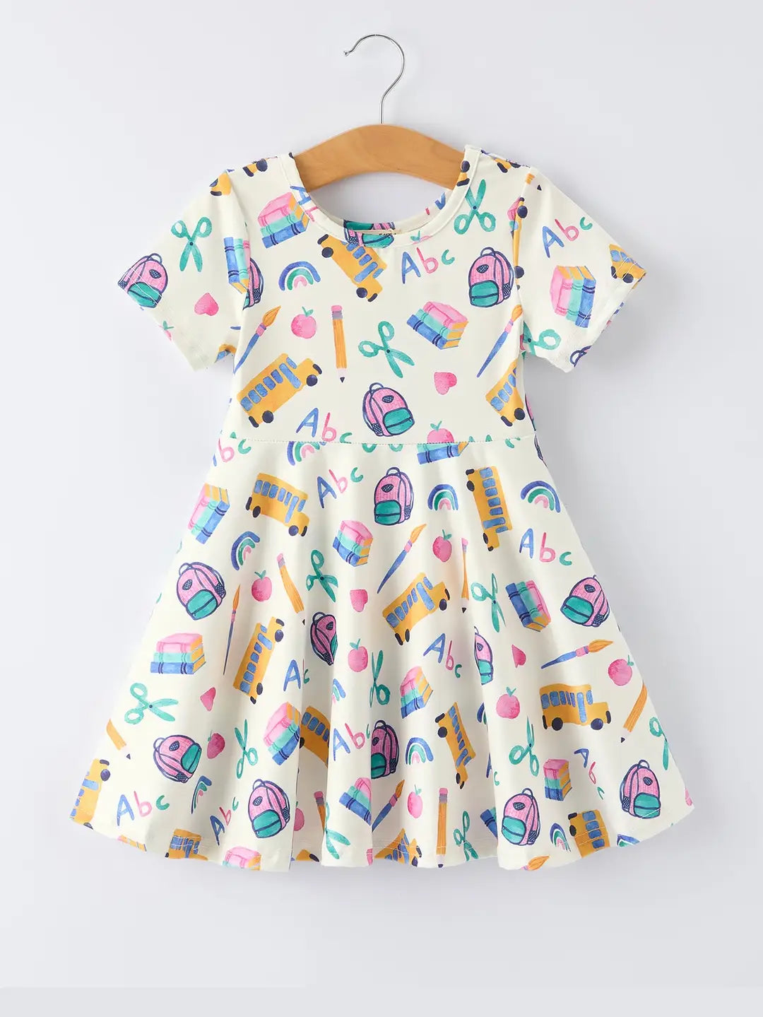 Back to school twirl dress