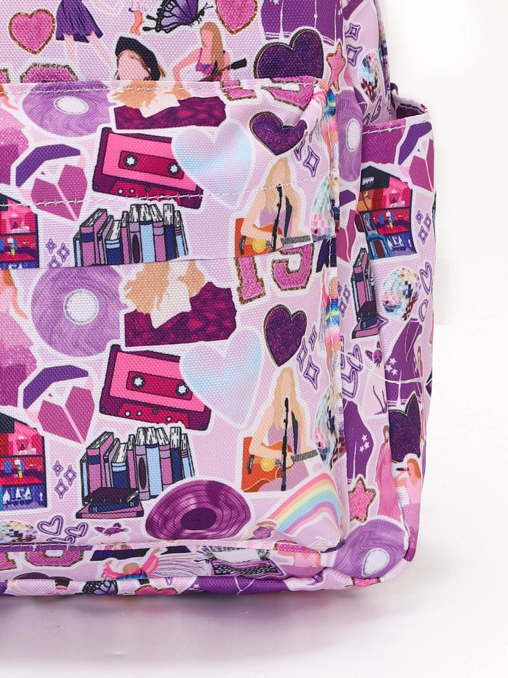 Purple backpack