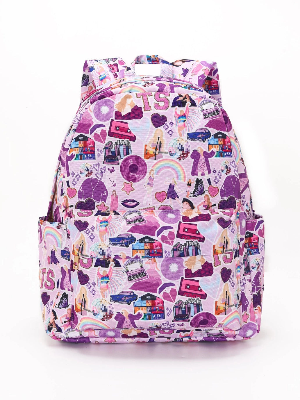 Purple backpack