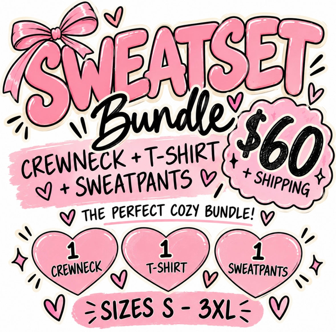 Taylor Mystery Sweatset bundle!