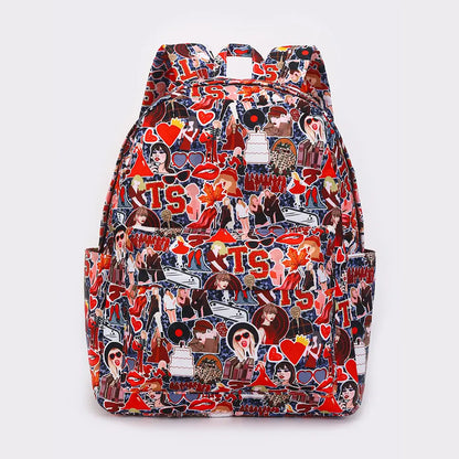 Red backpack